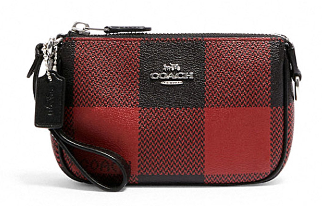 Кожаный плечевой кошелек с монетным карманом для маджонга Nolita COACH женский красно-черный
Кожаный плечевой кошелек с монетным карманом для маджонга Nolita COACH женский красно-черный