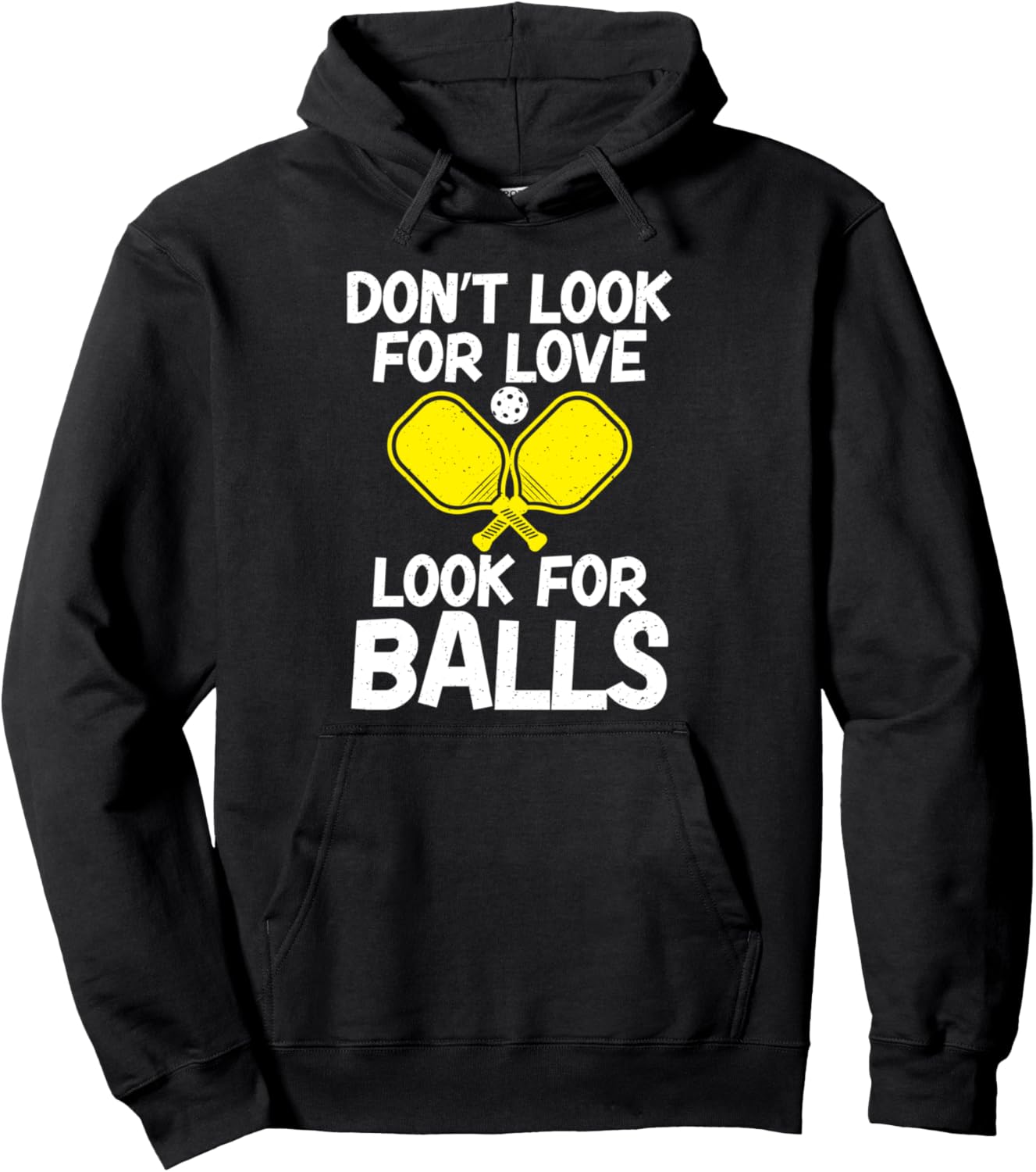 Не ищите любовь, ищите мячи. Забавная толстовка для пиклбола Pickleball Gifts & Clothing, черный
Не ищите любовь, ищите мячи. Забавная толстовка для пиклбола Pickleball Gifts & Clothing, черный