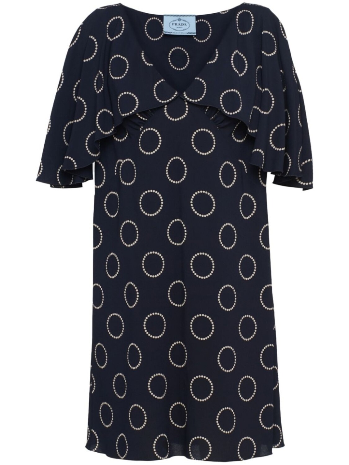 Prada мини-платье с принтом, синий
Prada мини-платье с принтом, синий