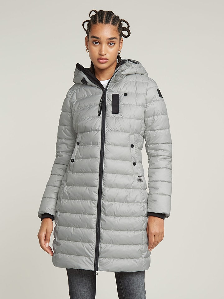 G-Star Стеганое пальто серого цвета
G-Star Стеганое пальто серого цвета
