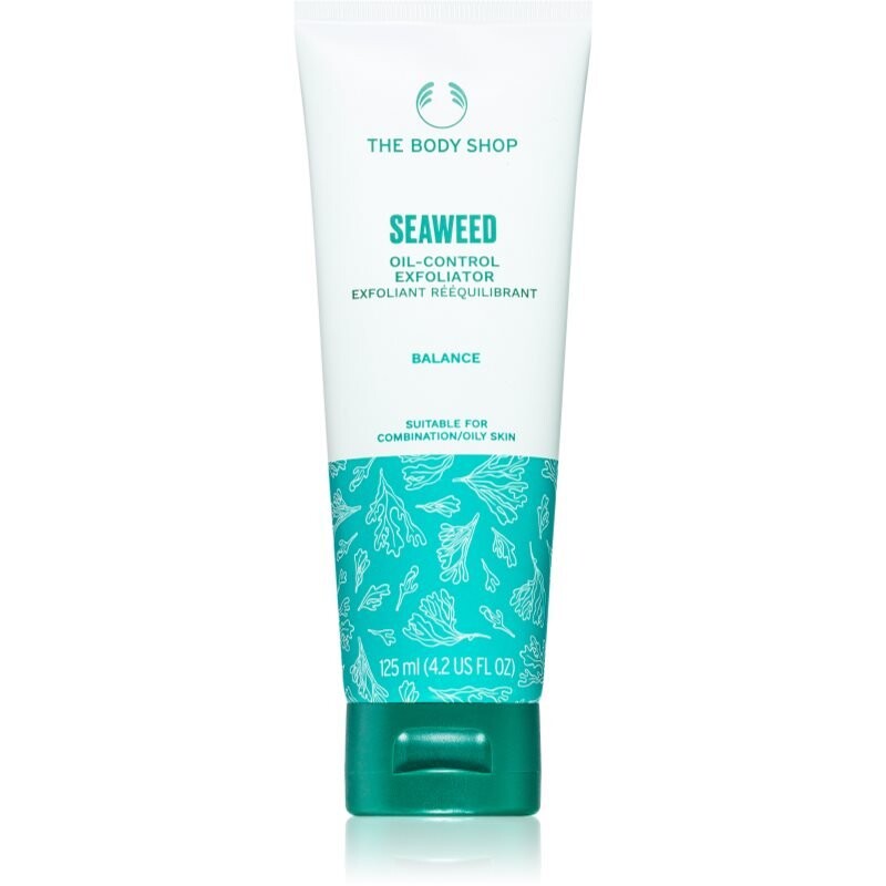 The Body Shop Seaweed Oil-Control Exfoliator нежный отшелушивающий гель с эффектом пилинга 125 мл
The Body Shop Seaweed Oil-Control Exfoliator нежный отшелушивающий гель с эффектом пилинга 125 мл