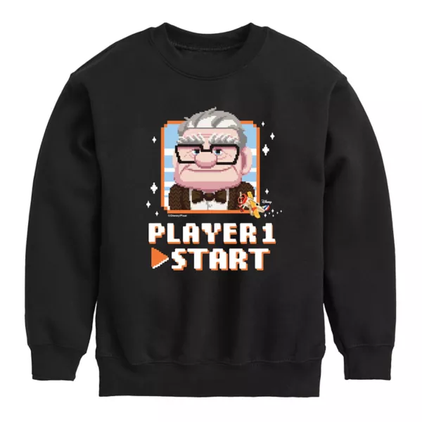 Толстовка флисовая для мальчиков 8-20 лет, игрок 1 Карл Disney, черный
Толстовка флисовая для мальчиков 8-20 лет, игрок 1 Карл Disney, черный