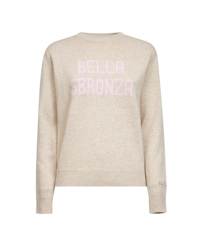 Свитер с круглым вырезом Mc2 Saint Barth, бежевый
Свитер с круглым вырезом Mc2 Saint Barth, бежевый