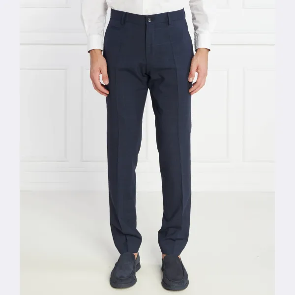 H-Genius-224 брюки стандартного кроя с добавлением шерсти Boss, синий
H-Genius-224 брюки стандартного кроя с добавлением шерсти Boss, синий