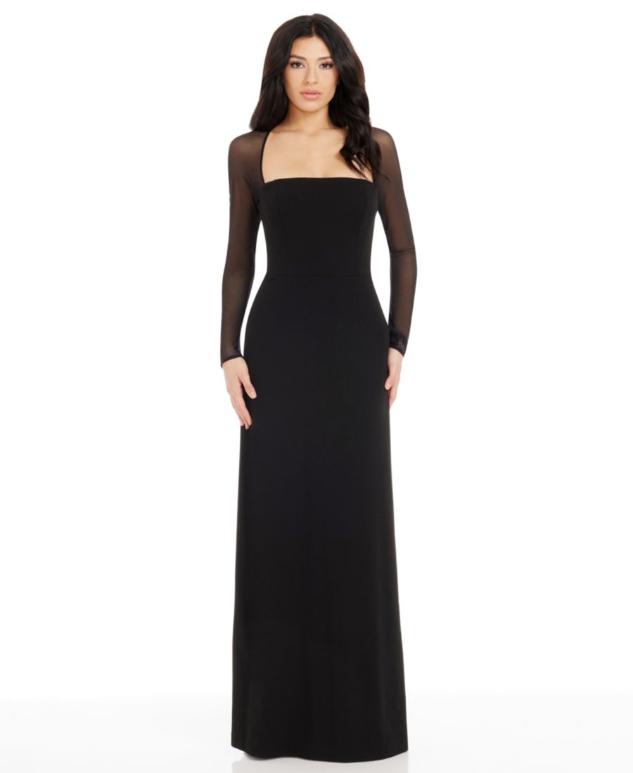 Женское платье Maxwell с квадратным вырезом Dress the Population, Black
Женское платье Maxwell с квадратным вырезом Dress the Population, Black