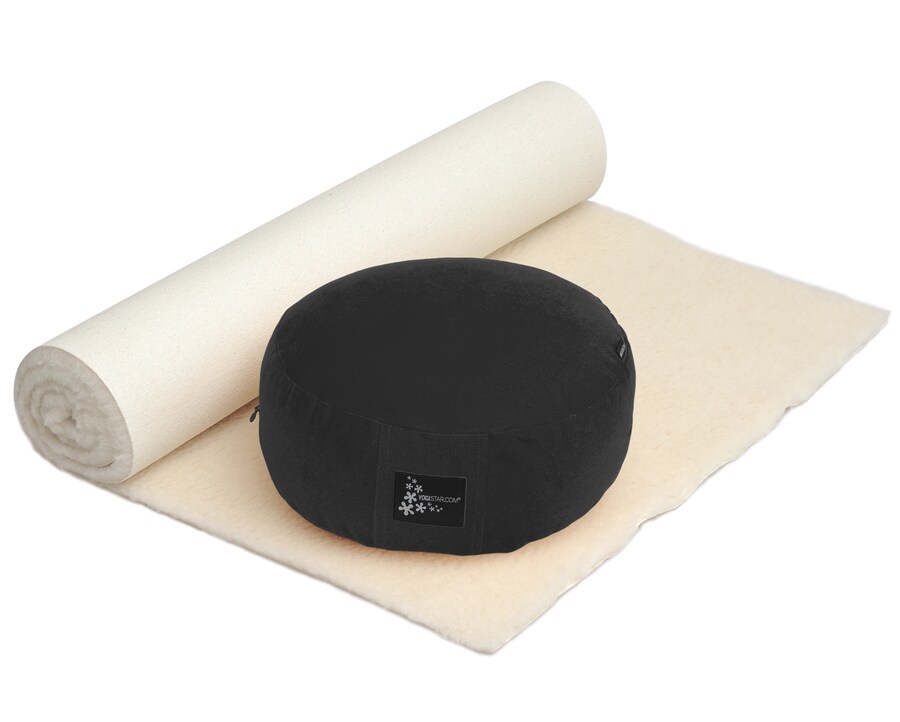 Коврик для фитнеса YOGISTAR.COM Mat Meditation Natur, цвет black/natural white 
Коврик для фитнеса YOGISTAR.COM Mat Meditation Natur, цвет black/natural white