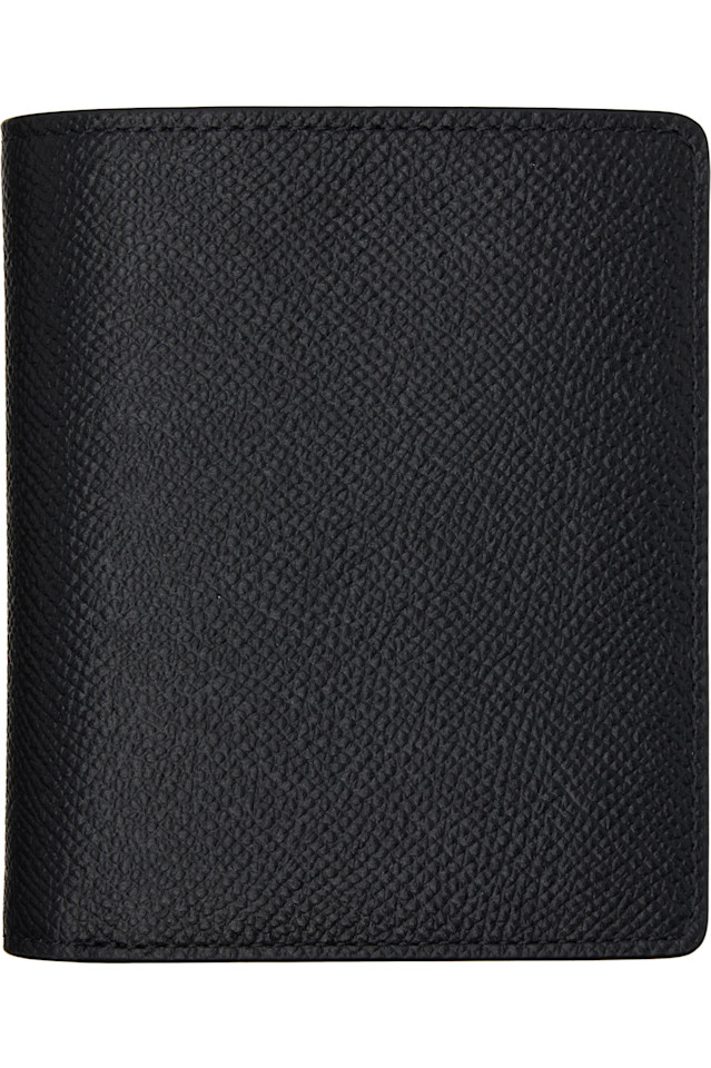 Кожаный держатель для карт Maison Margiela, черный
Кожаный держатель для карт Maison Margiela, черный