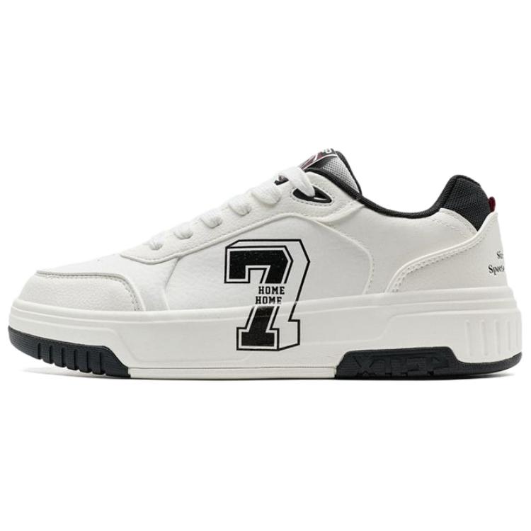 XTEP Теплые, нескользящие и износостойкие низкие кроссовки для скейтбординга, мужские, белые, черные
XTEP Теплые, нескользящие и износостойкие низкие кроссовки для скейтбординга, мужские, белые, черные