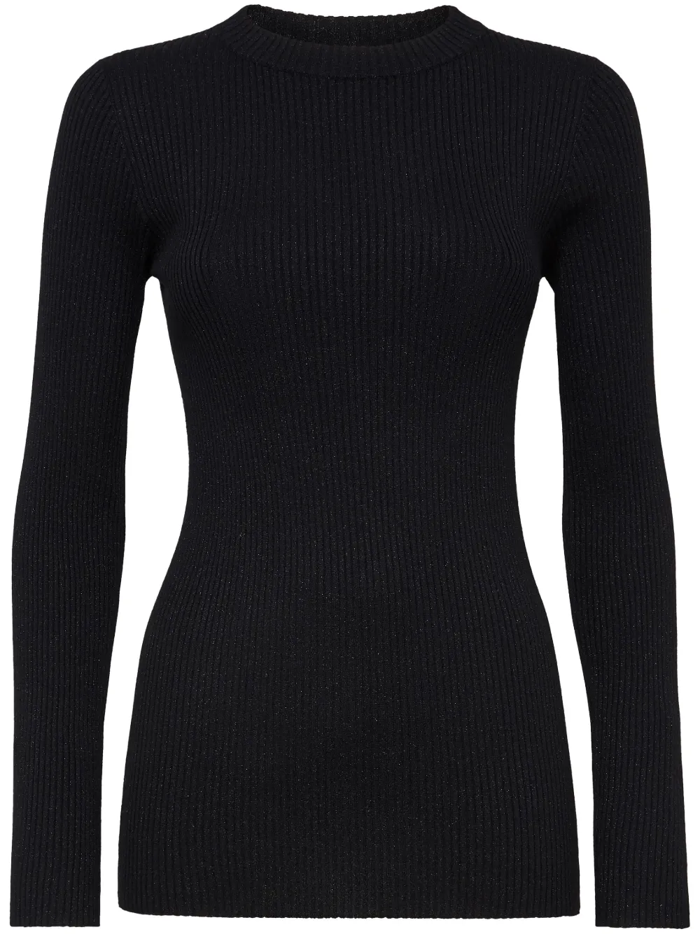 Джемпер тонкой вязки Brunello Cucinelli, черный
Джемпер тонкой вязки Brunello Cucinelli, черный