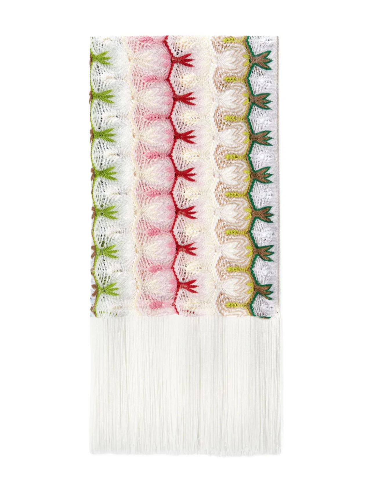 Вязаный шарф Missoni, белый
Вязаный шарф Missoni, белый