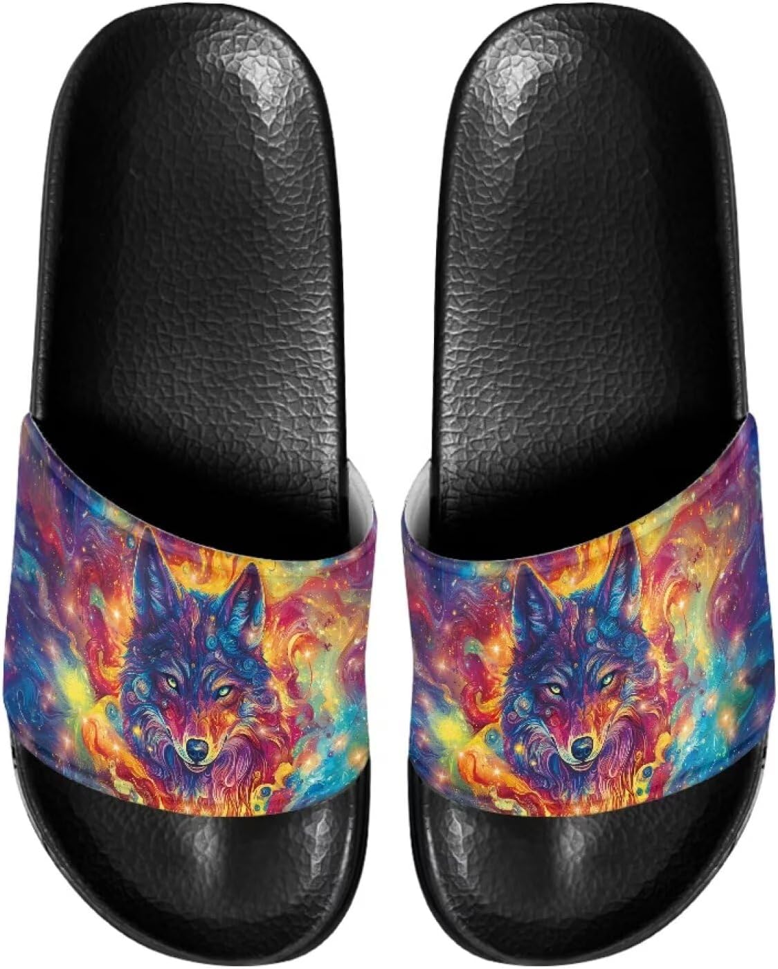 Шлепанцы Vuriqeby Cloud для мужчин, противоскользящие, быстросохнущие, Colorful Wolf
Шлепанцы Vuriqeby Cloud для мужчин, противоскользящие, быстросохнущие, Colorful Wolf