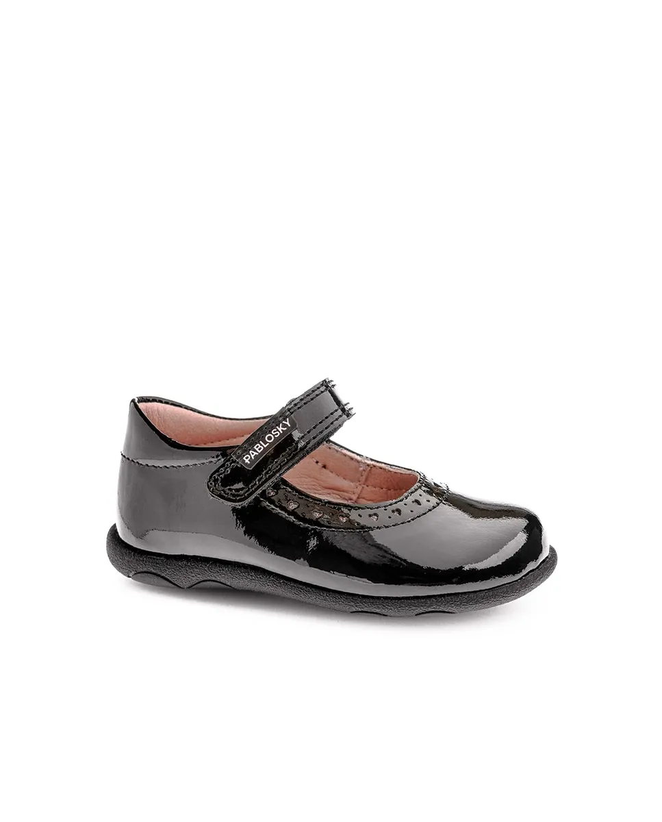 Младенческие пинетки из кожи на липучке Pablosky, черный
Младенческие пинетки из кожи на липучке Pablosky, черный