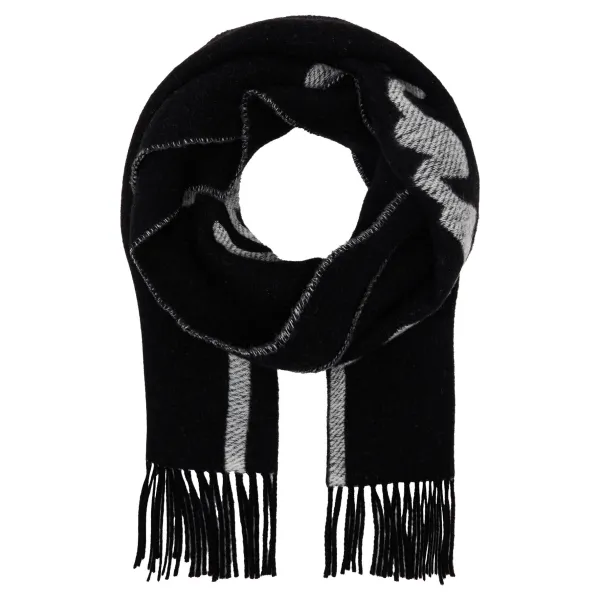Шерстяной шарф Armani Exchange, черный
Шерстяной шарф Armani Exchange, черный