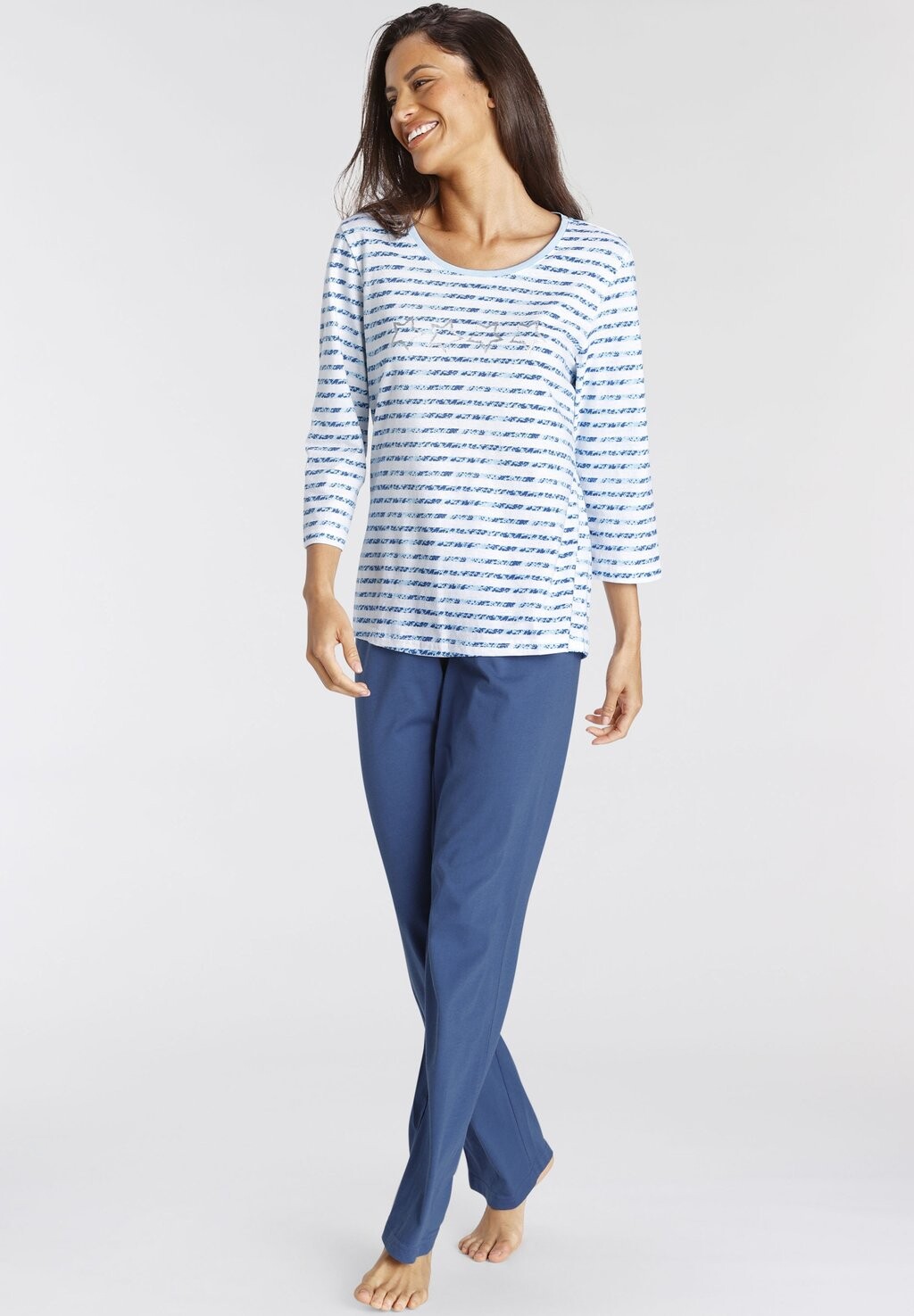 Пижама LASCANA, синий
Пижама LASCANA, синий