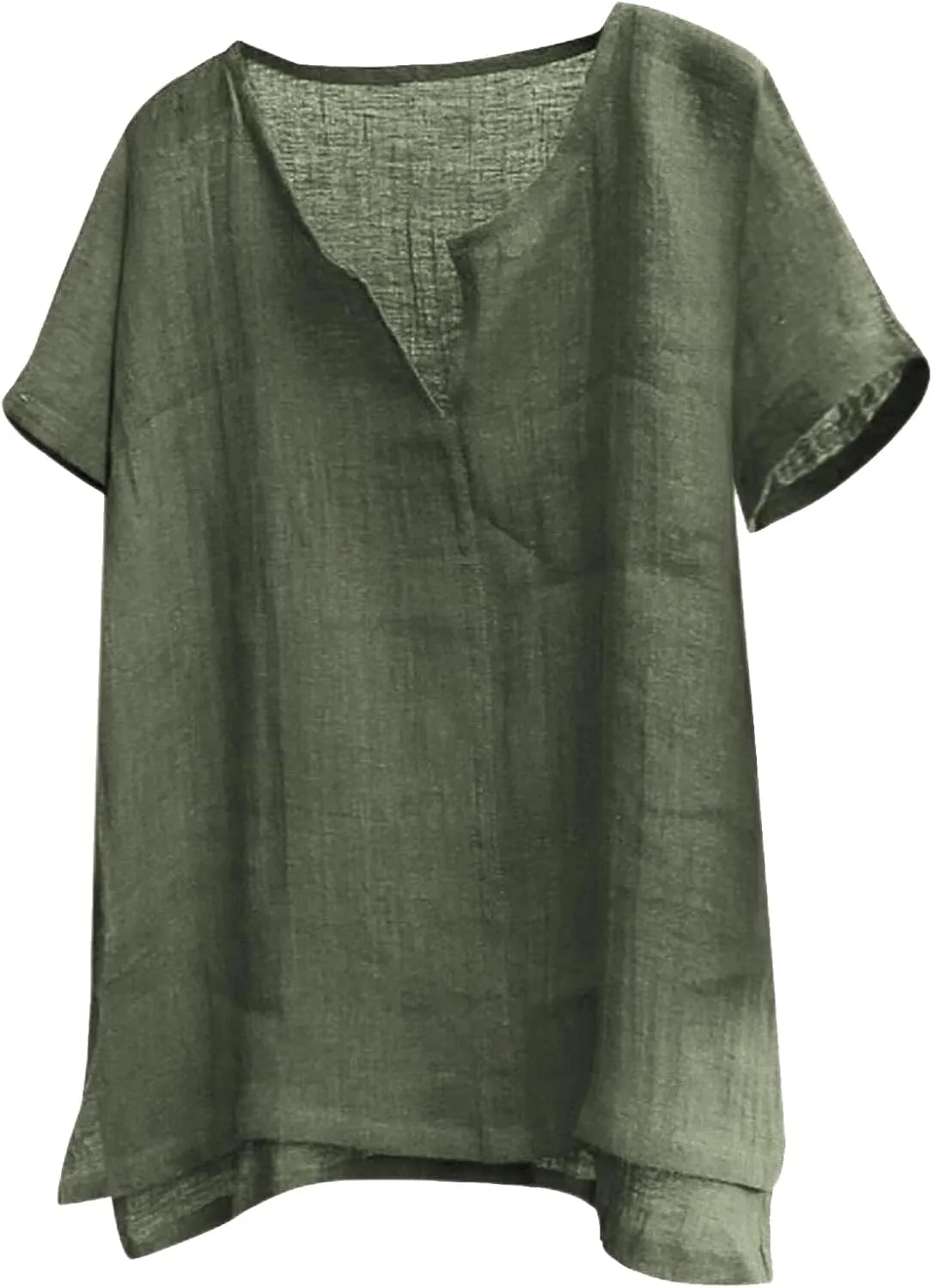 Мужская повседневная рубашка-поло из хлопка и льна с коротким рукавом и V-образным вырезом YSERB
Мужская повседневная рубашка-поло из хлопка и льна с коротким рукавом и V-образным вырезом YSERB