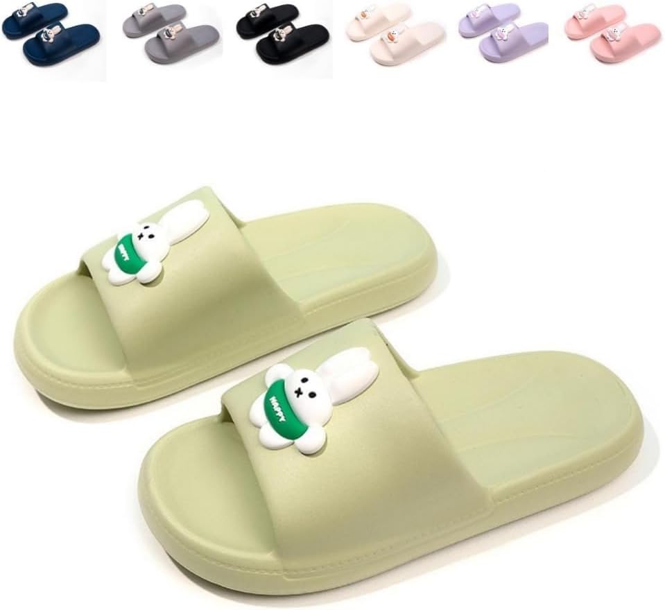 Милые шлепанцы-зайчики Albiva, зеленый
Милые шлепанцы-зайчики Albiva, зеленый