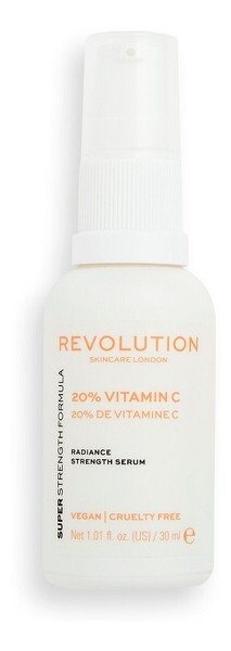 Revolution, Skincare 20% витамин С, сила сияния, Осветляющая сыворотка для лица с витамином С, 30 мл
Revolution, Skincare 20% витамин С, сила сияния, Осветляющая сыворотка для лица с витамином С, 30 мл
