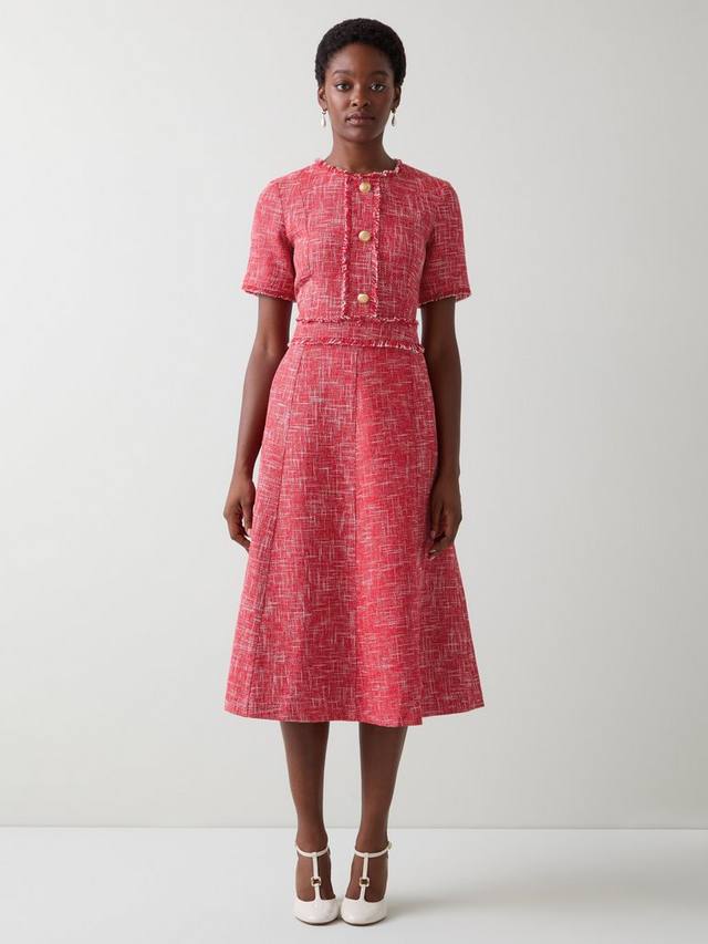 Текстурированное платье Julia L.K.Bennett, Mul-red
Текстурированное платье Julia L.K.Bennett, Mul-red