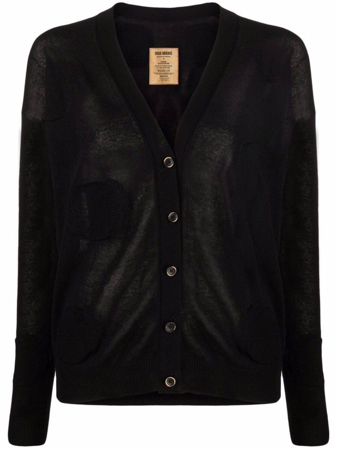 Uma Wang кардиган в горох, черный
Uma Wang кардиган в горох, черный