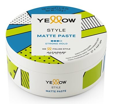 Моделирующая и матирующая паста, 100 мл Yellow Style, Matte Paste, Alfaparf 
Моделирующая и матирующая паста, 100 мл Yellow Style, Matte Paste, Alfaparf