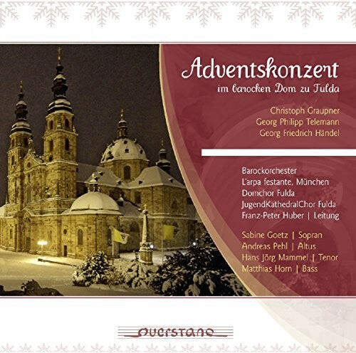CD диск Graupner / Telemann / Handel / Goetz: Adventskonzert im barocken Dom zu Fulda
CD диск Graupner / Telemann / Handel / Goetz: Adventskonzert im barocken Dom zu Fulda