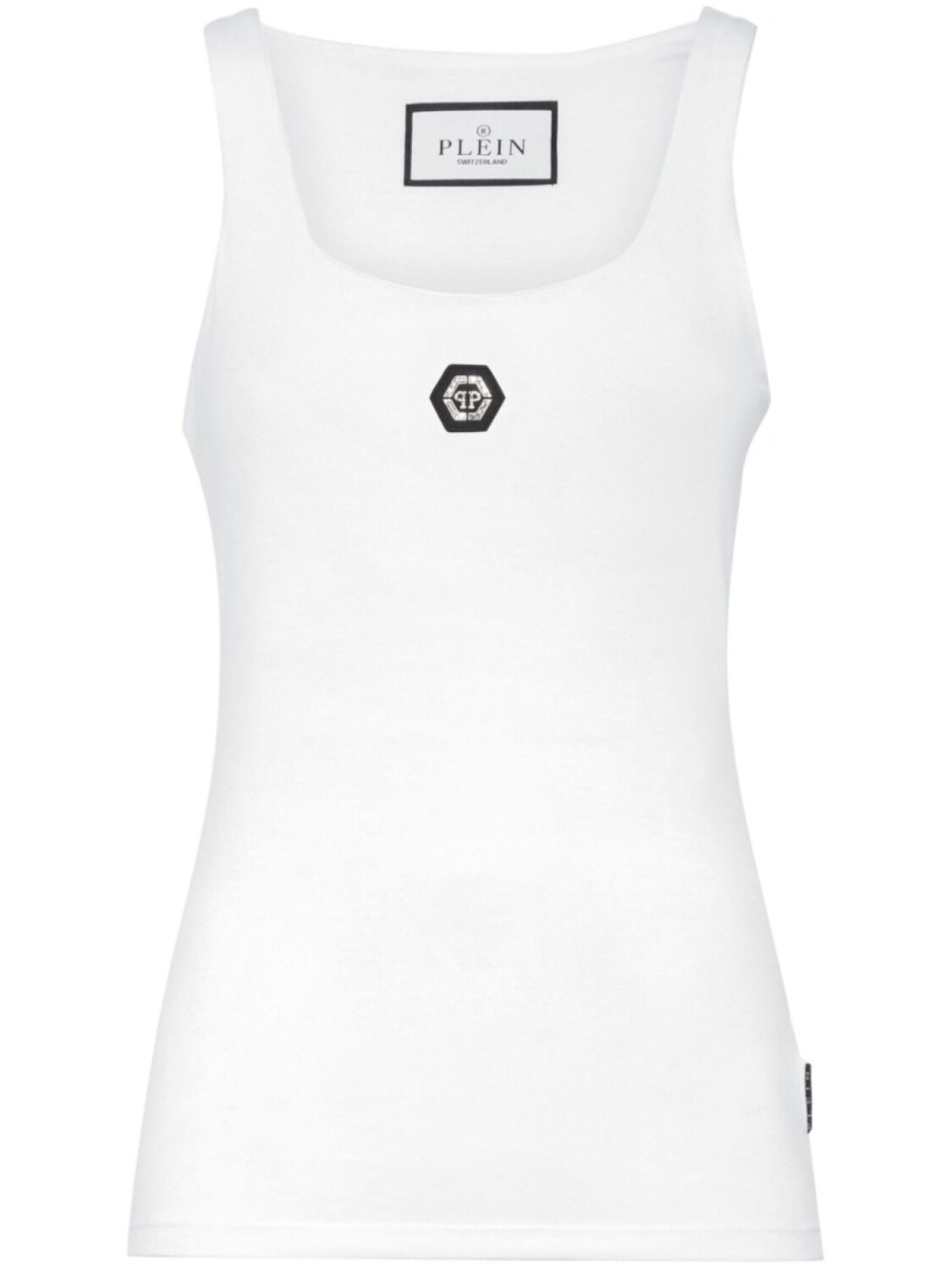 Philipp Plein майка с аппликацией логотипа
Philipp Plein майка с аппликацией логотипа