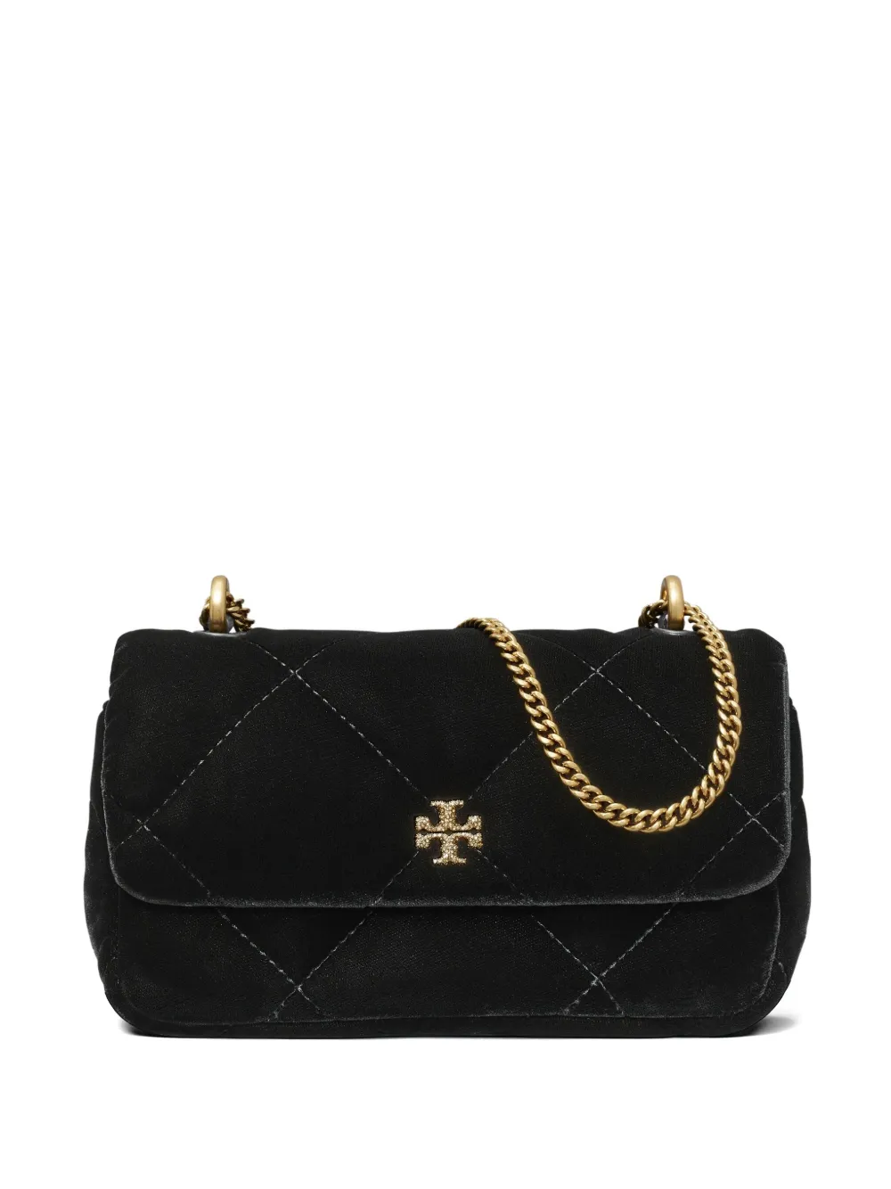 Бархатная мини-сумка через плечо Kira Tory Burch, черный
Бархатная мини-сумка через плечо Kira Tory Burch, черный