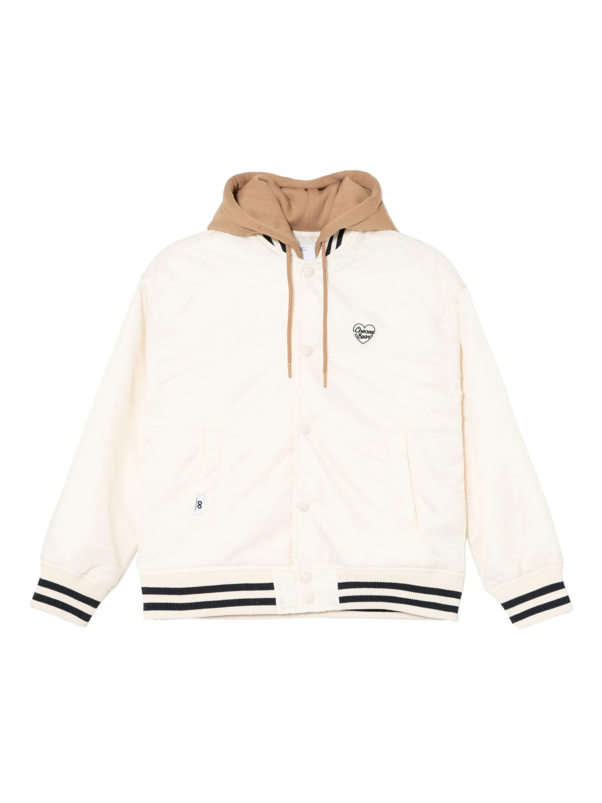 Бомбер с вышитым логотипом Chocoolate, нейтральный
Бомбер с вышитым логотипом Chocoolate, нейтральный