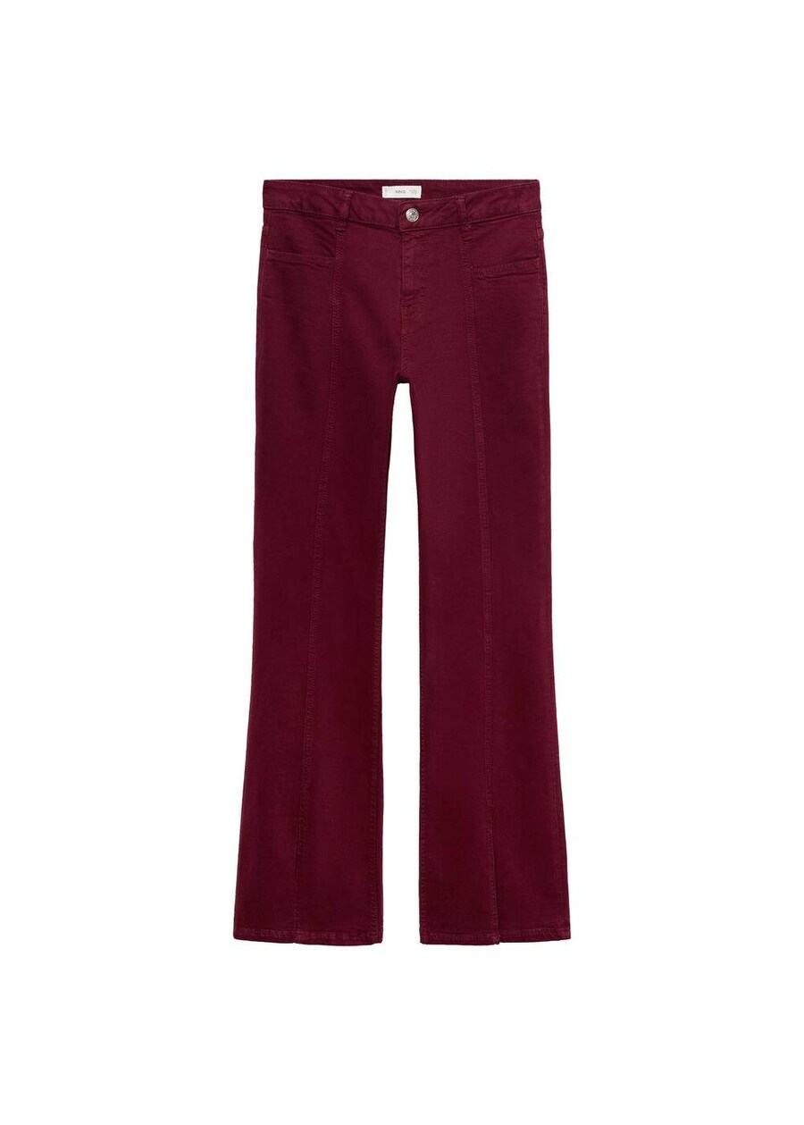 Расклешенные джинсы MANGO TEEN Slitrect, Bordeaux
Расклешенные джинсы MANGO TEEN Slitrect, Bordeaux