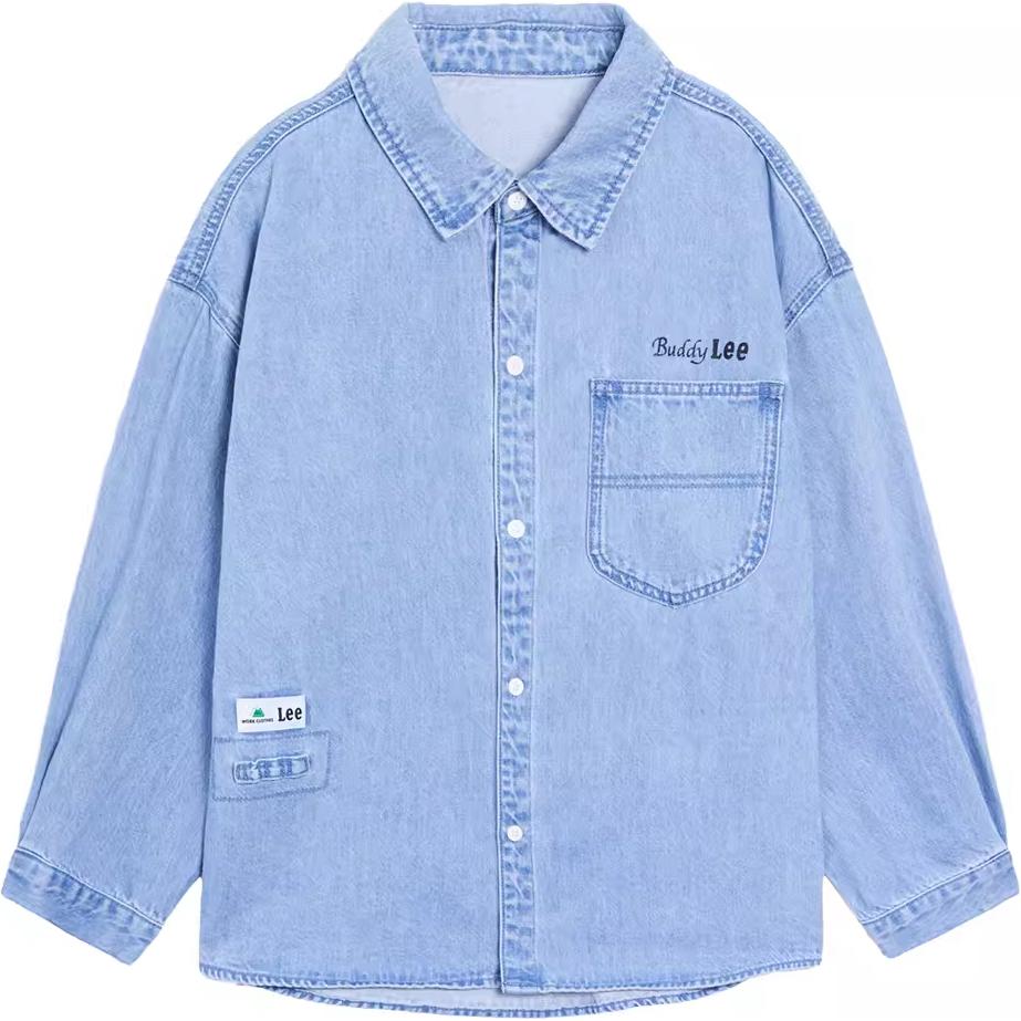 Детская джинсовая рубашка Lee, светло-голубой
Детская джинсовая рубашка Lee, светло-голубой
