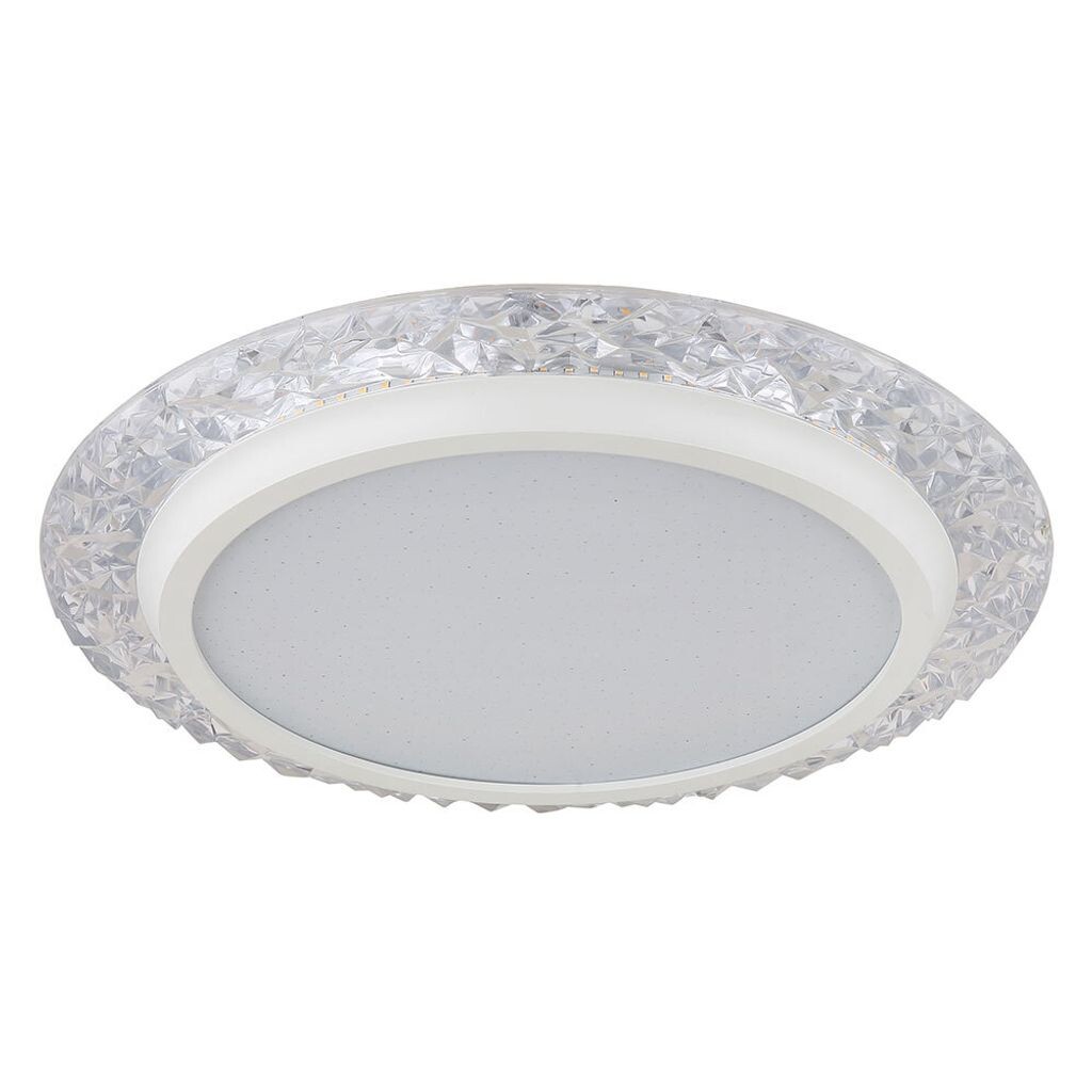 Потолочный светодиодный светильник, металл, круглый белый, D 40 см. Globo Lighting
Потолочный светодиодный светильник, металл, круглый белый, D 40 см. Globo Lighting