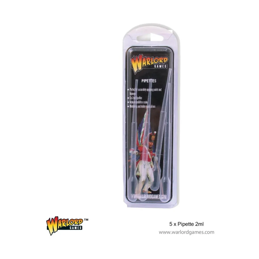 Пипетка 2мл (5), Warlord Tools
Пипетка 2мл (5), Warlord Tools