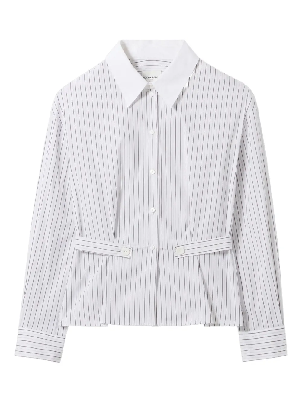 Рубашка в тонкую полоску Claudie Pierlot, белый
Рубашка в тонкую полоску Claudie Pierlot, белый