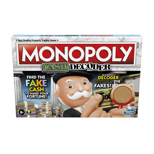 Настольная игра Monopoly Cash Decoder
Настольная игра Monopoly Cash Decoder