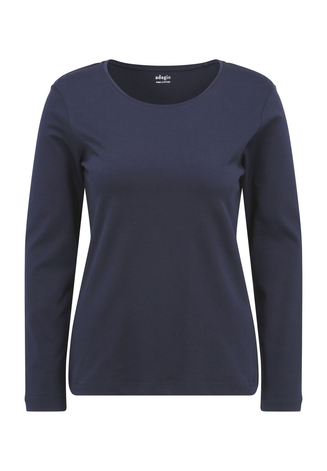 Рубашка с длинными рукавами Беа, повседневный образ, круглый вырез, женская Adagio, темно-синий
Рубашка с длинными рукавами Беа, повседневный образ, круглый вырез, женская Adagio, темно-синий