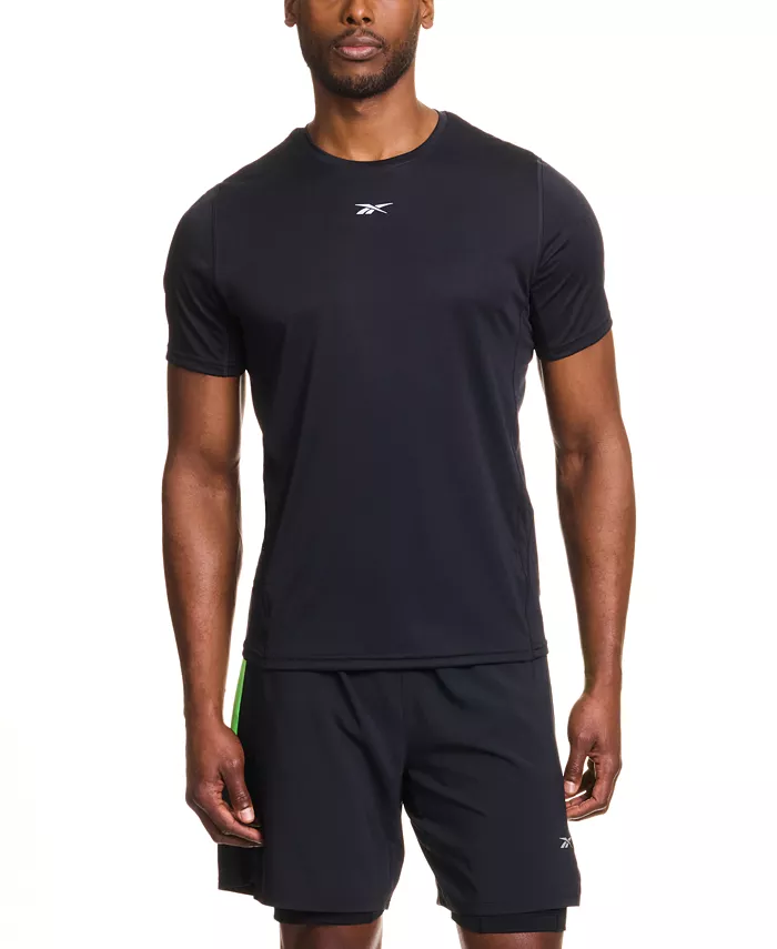 Мужская беговая футболка Run Regular-Fit Speedwick Reebok, черный
Мужская беговая футболка Run Regular-Fit Speedwick Reebok, черный