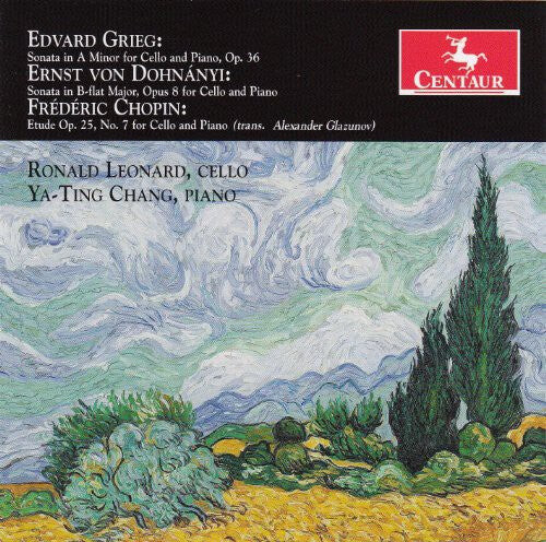 CD диск Grieg / Dohnanyi / Glazunov / Leonard / Chang: Sonata in A minor / Sonata in B-Flat Major / Etude
CD диск Grieg / Dohnanyi / Glazunov / Leonard / Chang: Sonata in A minor / Sonata in B-Flat Major / Etude