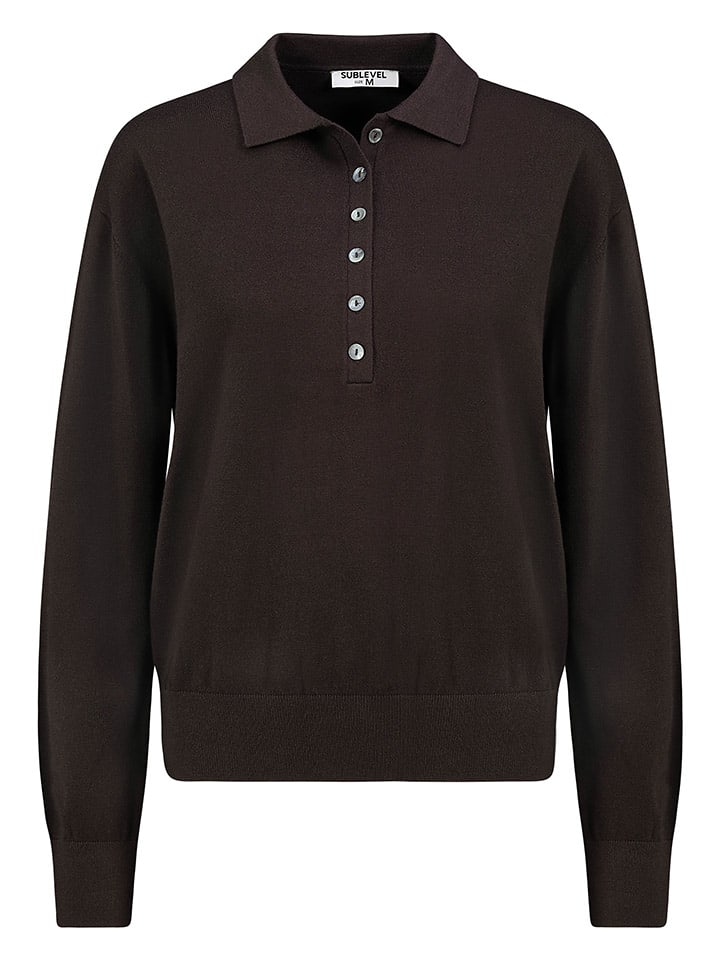 Темно-коричневый свитер Sublevel
Темно-коричневый свитер Sublevel