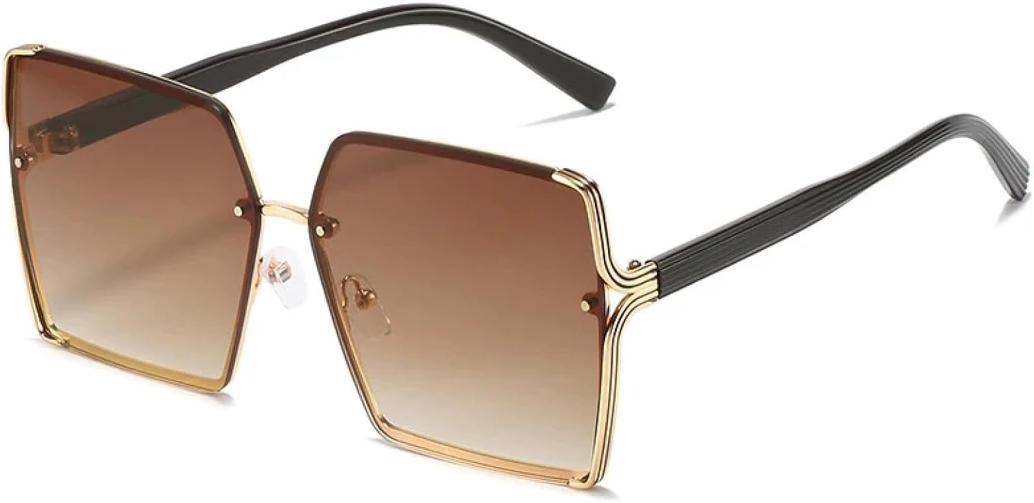 Роскошные солнцезащитные очки для женщин и мужчин, модные ретро-очки в крупной оправе, очки для уличной фотографии, солнцезащитные очки с защитой от УФ-излучения UV400 TKKTLLT, Black Gradient Tea
Роскошные солнцезащитные очки для женщин и мужчин, модные ретро-очки в крупной оправе, очки для уличной фотографии, солнцезащитные очки с защитой от УФ-излучения UV400 TKKTLLT, Black Gradient Tea