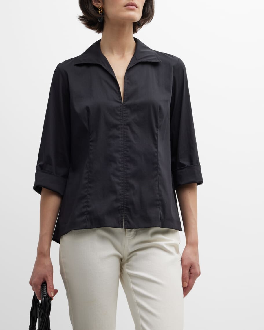 Рубашка из эластичного хлопка с рукавами 3/4 Finley
Рубашка из эластичного хлопка с рукавами 3/4 Finley