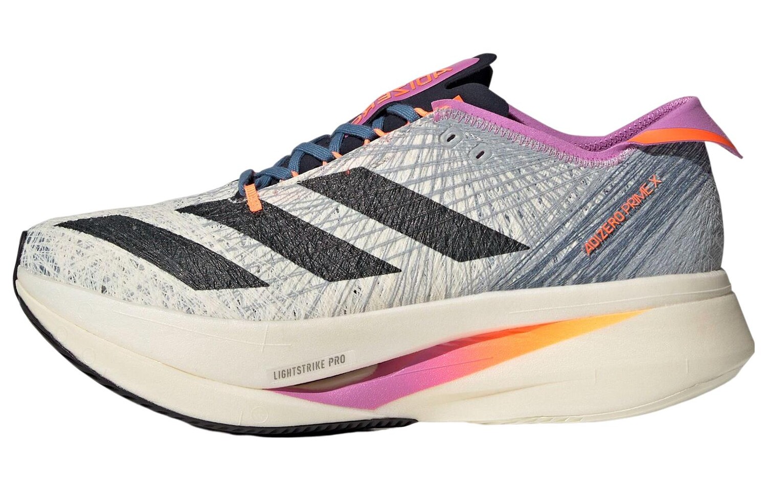 Adidas Adizero Prime X Strung Off White Pulse Сиреневый
Adidas Adizero Prime X Strung Off White Pulse Сиреневый