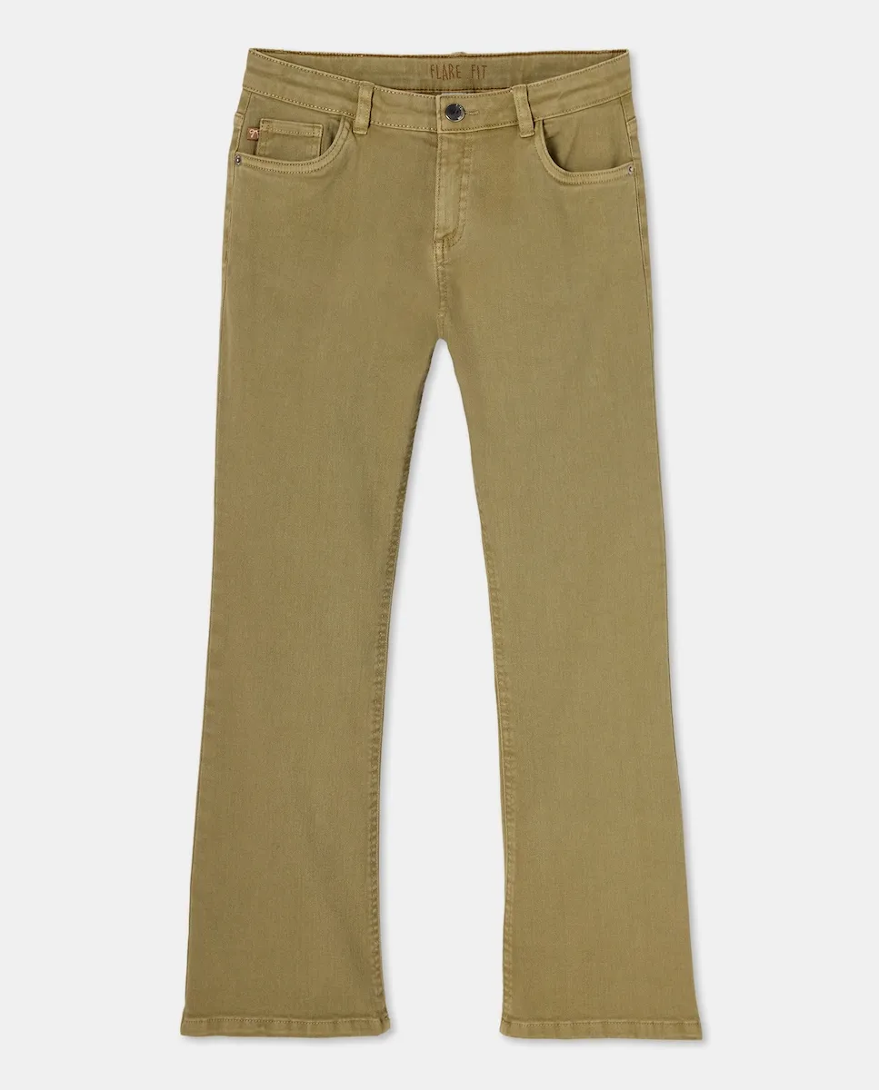 Джинсовые расклешенные брюки для девочки Kids El Corte Inglés, зеленый
Джинсовые расклешенные брюки для девочки Kids El Corte Inglés, зеленый