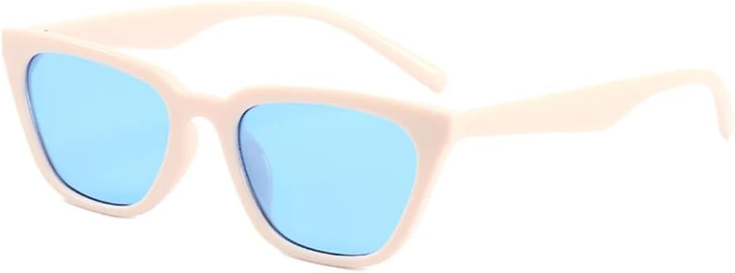 Солнцезащитные очки с защитой UV400 | «Кошачий глаз», маленькая оправа, цветные линзы | для женщин и мужчин, для занятий спортом на открытом воздухе и вождения DSVIGF, Beige Blue
Солнцезащитные очки с защитой UV400 | «Кошачий глаз», маленькая оправа, цветные линзы | для женщин и мужчин, для занятий спортом на открытом воздухе и вождения DSVIGF, Beige Blue