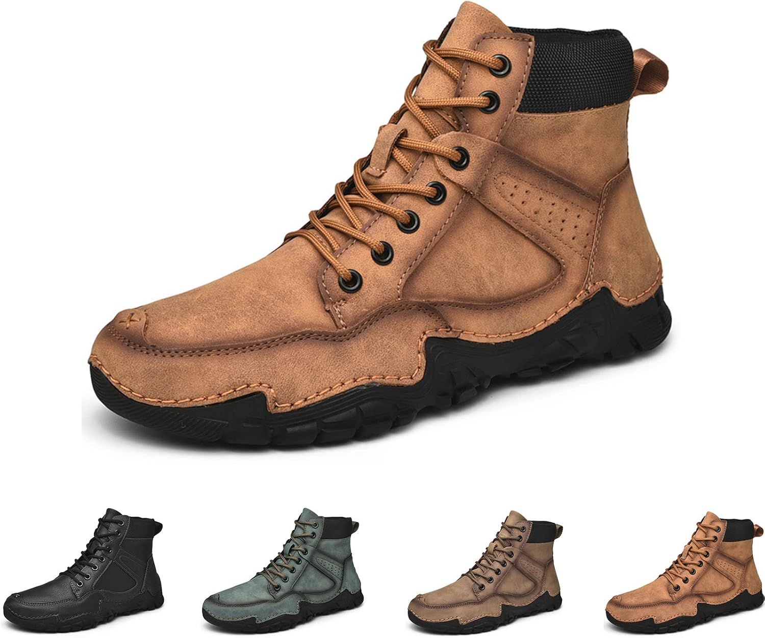 Мужские высокие походные кроссовки PURCHAWEE с нескользящей подошвой, дышащие, легкие, мягкие кроссовки для треккинга и охоты, ботинки-чукка, коричневый
Мужские высокие походные кроссовки PURCHAWEE с нескользящей подошвой, дышащие, легкие, мягкие кроссовки для треккинга и охоты, ботинки-чукка, коричневый