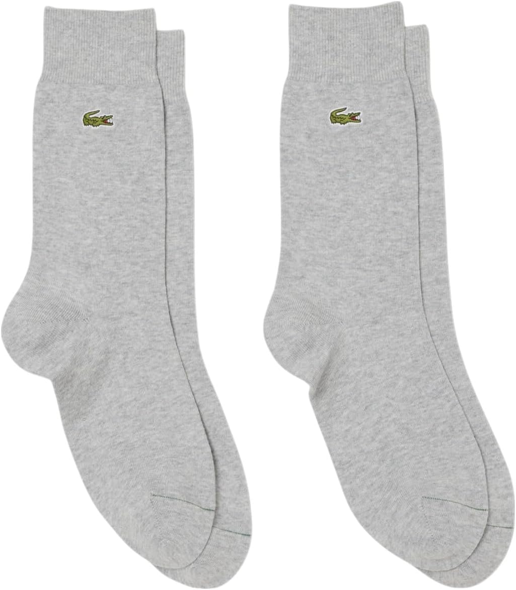 Набор из двух длинных носков Lacoste унисекс, Grey Chine
Набор из двух длинных носков Lacoste унисекс, Grey Chine