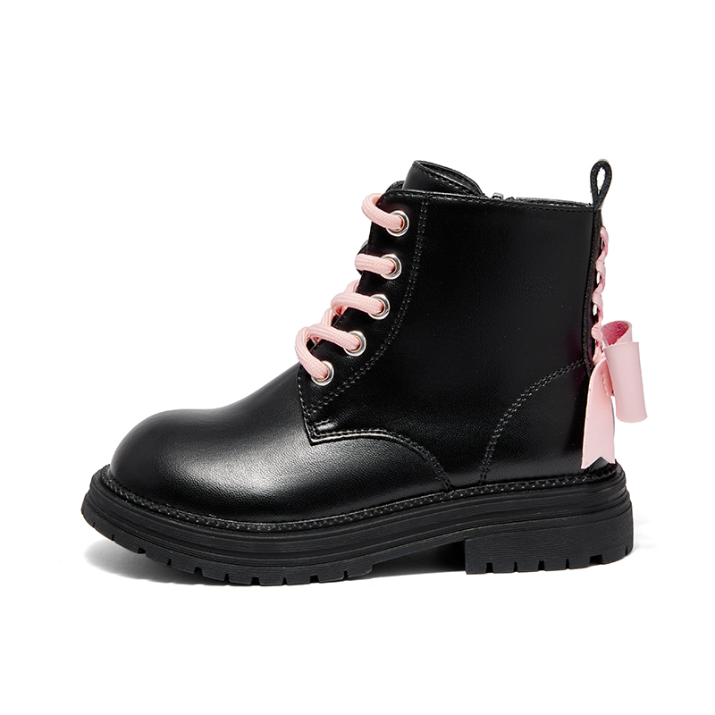 Детские кожаные ботинки для детей Snoffy, черный/розовый
Детские кожаные ботинки для детей Snoffy, черный/розовый