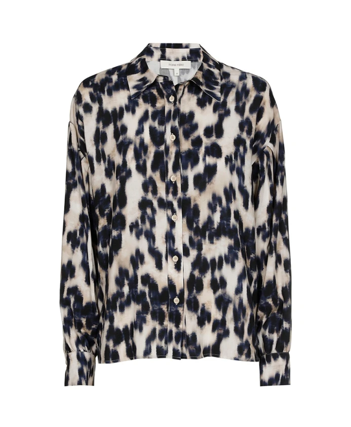 Свободная блузка с животным принтом синего цвета Marie Mãro, мультиколор
Свободная блузка с животным принтом синего цвета Marie Mãro, мультиколор