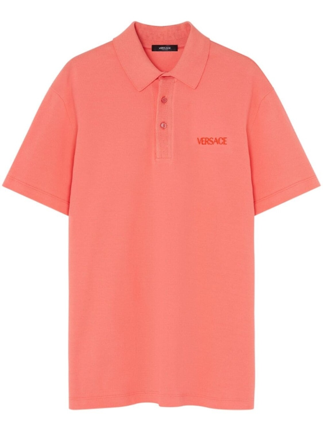 Versace рубашка поло с вышитым логотипом, оранжевый
Versace рубашка поло с вышитым логотипом, оранжевый