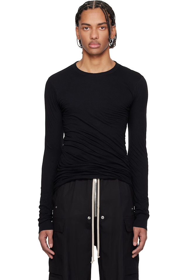 Футболка Temple с двумя буквами L Rick Owens, черный
Футболка Temple с двумя буквами L Rick Owens, черный