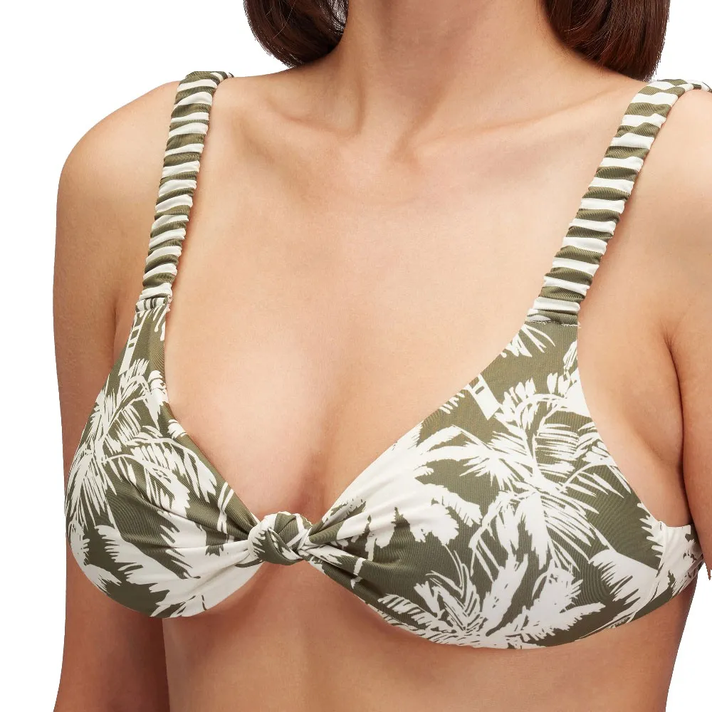 Топ бикини Sundek Scarlett bralette tropic savana print, зеленый
Топ бикини Sundek Scarlett bralette tropic savana print, зеленый